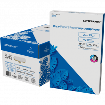 Domtar Lettermark&trade; Copy Paper 92B 20lb 11" x 17" 500/pkg