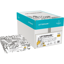 Domtar Lettermark&trade; Colors Vellum Bristol Cover Stock 67 lb 8-1/2" x 11" Goldenrod 250/pkg