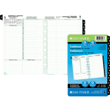 Day-Timer&reg; Refill Daily Desk Size 2 Page Per Day Bilingual