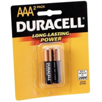 Duracell&reg; CopperTop&reg; Batteries "AAA" 2/pkg