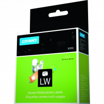 DYMO&reg; LabelWriter&reg; Multi-use Labels 1" x 1" 750/box