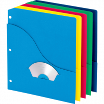 Pendaflex&reg; Wave Pockets Assorted Colours 10/pkg
