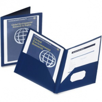 Oxford ViewFolio Poly Portfolio Blue 