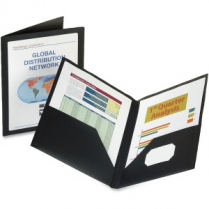 Oxford ViewFolio Poly Portfolio Black