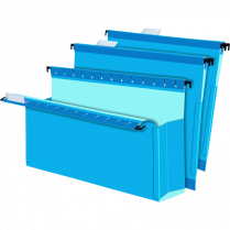 Pendaflex&reg; SureHook&reg; Extra Capacity Hanging Box Files 3" Legal Blue 25/box