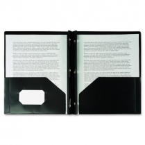 Oxford Poly Portfolio wTangs Black