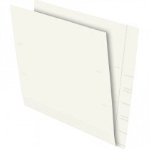 Pendaflex&reg; Shelf File Folders w/Reinforced Tab Letter Ivory 100/box