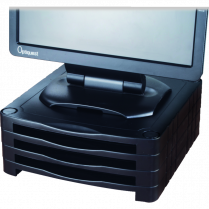 Exponent&reg; Stackable Monitor Stand Black