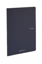 Fabriano Ecoqua Original Stapled & Lined A4 Dark Blue