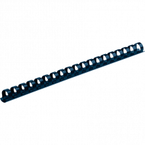 Fellowes&reg; 19-Ring Plastic Binding Combs 1/4" Navy Blue 100/box