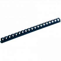 Fellowes&reg; 19-Ring Plastic Binding Combs 1/2" Navy Blue 100/box