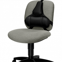 Fellowes&reg; Professional Series Back Support with Microban&reg;Protection Black