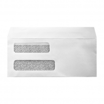 Factor Forms Security Envelopes 3-3/4" x 8-3/4" Double Window 500/box