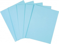 Domtar Lettermark&trade; Colors 20lb Paper 8-1/2" x 14" Blue 500/pkg