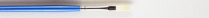 H.J. 10F Finest Hog Bristle Brush - Flat Size 1