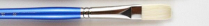 H.J. 10F Finest Hog Bristle Brush - Flat Size 8