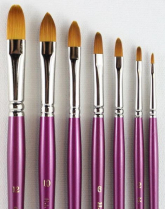 Gold Sable 620 Cat's Tongue Brush - Size 2
