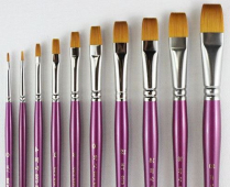 Gold Sable 660 Square Brush - Shader Size 2