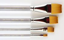 Gold Sable 850 Stroke Brush - Flat Size 1/2"