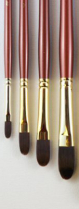 Aquatec 911 Oil & Acrylic Brush - Filbert Size 8