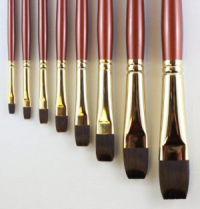 Aquatec 940B Oil & Acrylic Brush - Bright Size 6