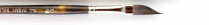 H.J. Kazan Gold Watercolour Brush - Dagger - 1/4"