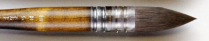 H.J. Kazan Gold Watercolour Brush - Quill - size 10