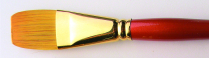 Oasis Series 450 Gold Sable & Red Sable Watercolour Brust - Flat 1"
