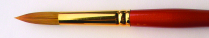 Oasis 400 Gold & Red Sable Blend Watercolour Brush - Round - size 12