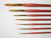 Oasis 400 Gold & Red Sable Blend Watercolour Brush - Round - size 2