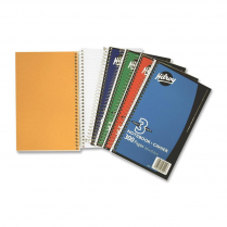 Hilroy 3-Subject Coil Notebook 6" x 9-1/2" 300Sheets