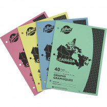 Hilroy Canada 4:1" Graph Exercise Book 8-1/2" x 11"