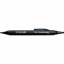 Itoya&reg; Doubleheader&reg; Calligraphy Marker Black