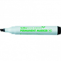 Jiffy Artline Eco-Green Marker Chisel Tip Black
