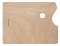 Richeson Wood Palette Rectangle 9" x 12"