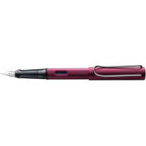 Lamy AL-star Fountain Pen Purple Body Fine Point Blue Ink