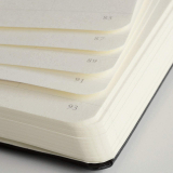 Leuchtturm Dotted Hardcover Notebook A5 6" x 8-1/4" Navy