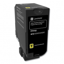 Lexmark&reg; Toner Cartridge Return Program 78C10Y0 Yellow