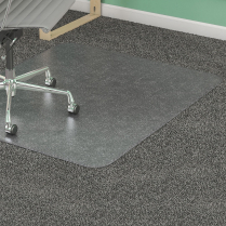 Lorell Medium-Pile Smooth Edge Chairmat 46" x 60"