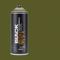 Montana BLACK Spray Paint 400ml Troops