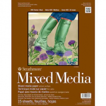 Strathmore Mixed Media Pad 11" x 14" 15Sheets