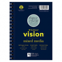 Strathmore Vision Mixed Meda Pad 5-1/2" x 8-1/2" 70sheets