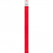 Merangue Security Wristbands Red 100/box