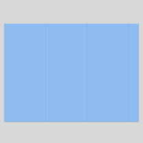 Will Document Backs 3-Scores 8-3/4" x 12" Blue 100/pkg