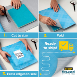 Scotch&trade; Flex & Seal Shipping Roll 15" x 10'
