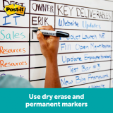 Post-it&reg; Flex Write Surface 48" x 96" White