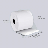 Iconex&trade; Adding Machine Paper Rolls 2-1/4"W x 2-1/2" dia (150' L) 10/pkg