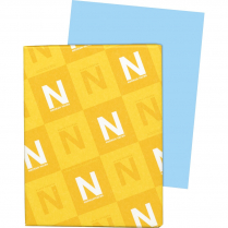 Neenah Exact 67lb Vellum Bristol 8-1/2" x 11" Blue 250/pkg