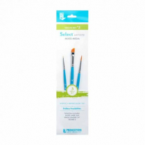Princeton Select Artiste Brush Set Mixed Media #2 3/Set