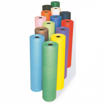 Rainbow Kraft Lightweight Duo-Finish Art Paper Roll 36" x 1000' Flame Red